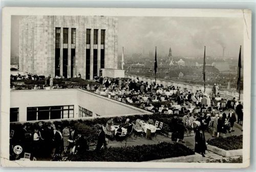 Neukölln Kaufhaus Karstadt Restaurant Dachterrasse