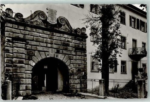 Treuchtlingen Stadtschloß Schloßeingang