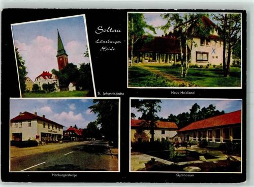 Soltau St Johanniskirche Gymnasium Haus Heidland Harburgerstraße