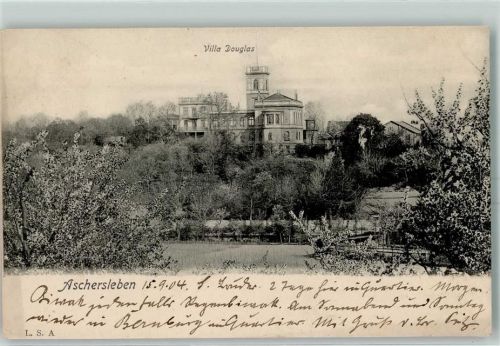 Aschersleben 1904 Villa Douglas