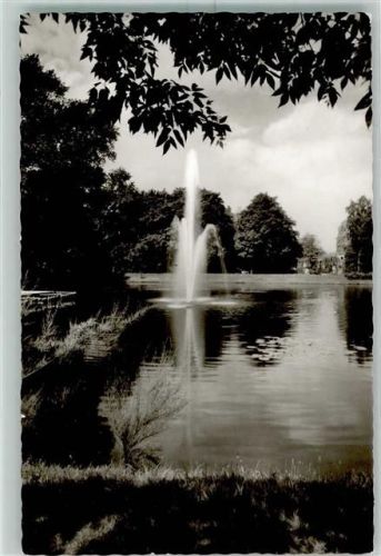 Gronau Stadtpark Wasserfontaine