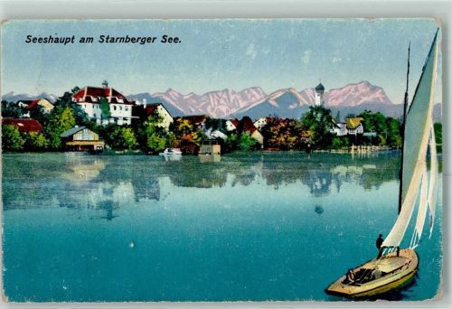 Seeshaupt Starnberger See Segelboot