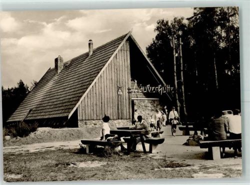 Moritzburg Konsum Gasthaus Räuberhölle Aussenbereich