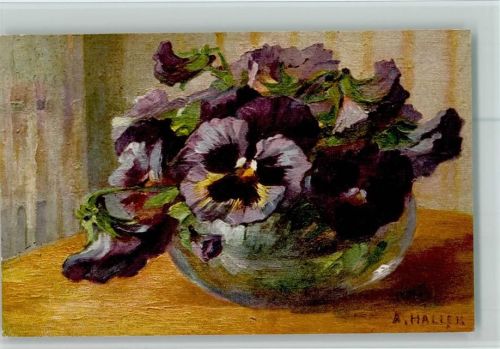 1918 Blumenvase AK