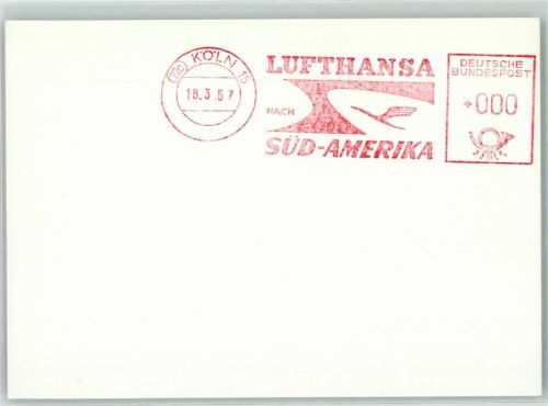 Süd-Amerika Flugpost