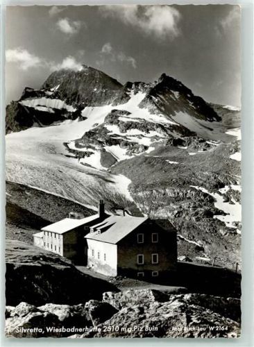Wiesbadener Hütte Piz Buin Hüttenstempel