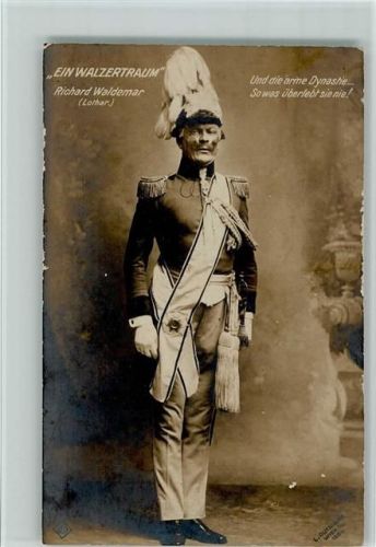 Richard Waldemar in "Ein Walzertraum"