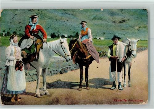 1910 Tenrife - Campesino - Volkstypen AK