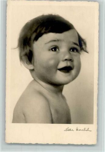 Kinderköpfe Serie 1016-2 , gute Erhaltung Herrlich, Lotte Foto AK