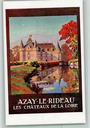 Azay-le-Rideau Serie 1 Les Chateaux de la Loire - gute Erhaltung