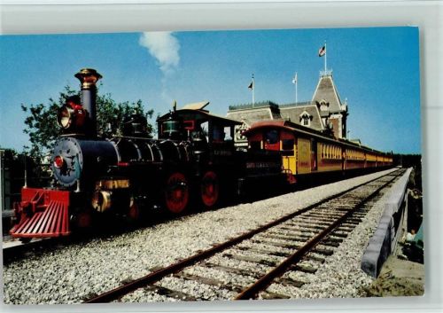 Disneyland - Santa Fe train - Eisenbahn