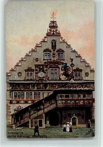 Lindau Karte Nr. 140 - Rathaus AK