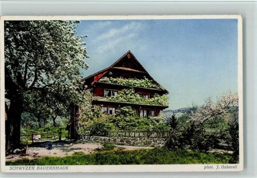 Schwyzer Bauernhaus - Nr. 2270 Photo. Gaberell