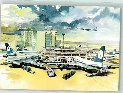 Brüssel National Airport Sabena Flugzeuge AK