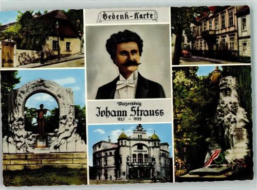 Salmannsdorf Gedenk-Karte - Grabstätte Wien , Oper Wien AK