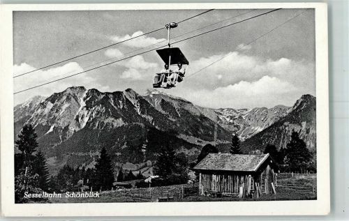 Oberstdorf Sesselbahn Schönblick