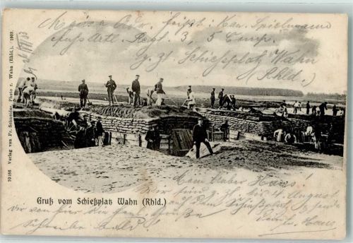 Wahn 1903 Schießplatz