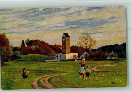 Verlag Erika , Serie 5684 Nr. 7 - Schlüsselblumen , gute Erhaltung