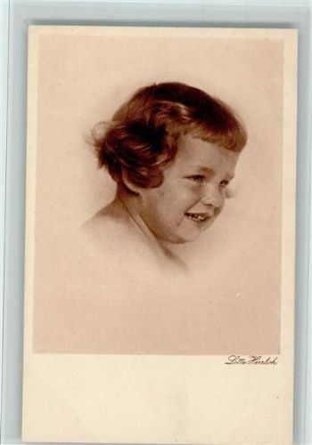 Kinderköpfe 15. Sammlung Serie 33, gute Erhaltung AK Herrlich, Lotte