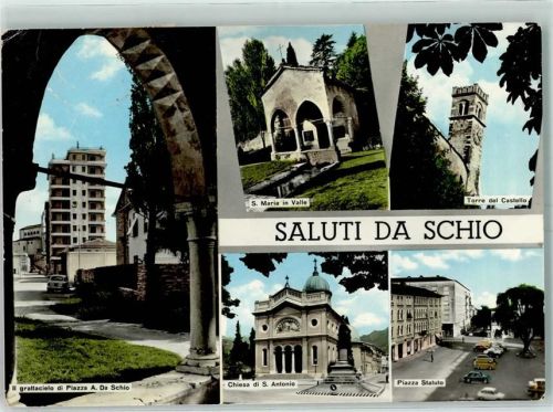 Schio S. Maria in Valle Torra del Castello il grattacielo di Piazza Auto