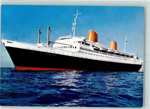 Nordd. Lloyd Bremen AK Dampfer Europa