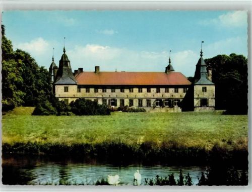 Herbern Schloßß Westerwinkel Schwäne