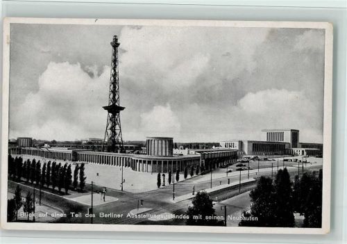 Frohnau Funkturm und seine Neubauten AK