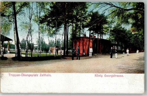 Zeithain 1910 Truppenübungsplatz König Georgstrasse