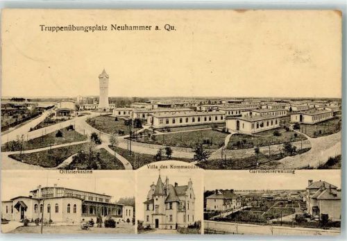 Neuhammer am Queis 1915 Truppenübungsplatz Offizierskasino Villa des Komandanten Garnisionsverwaltung