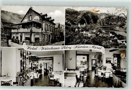 Karden Hotel-Weinhaus Petry Gastraum