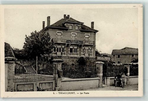 Thiaucourt-Regnieville la Poste Fahrrad Motorrad
