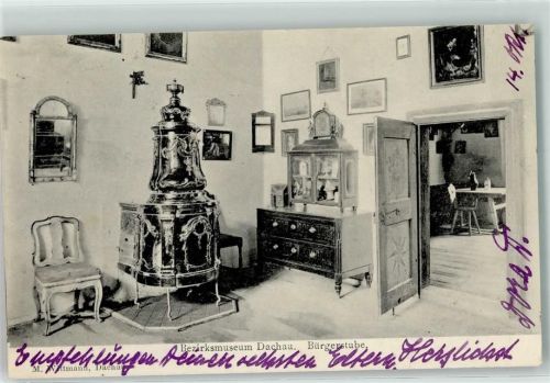 Dachau Bezirksmuseum Bürgerstube Kachelofen