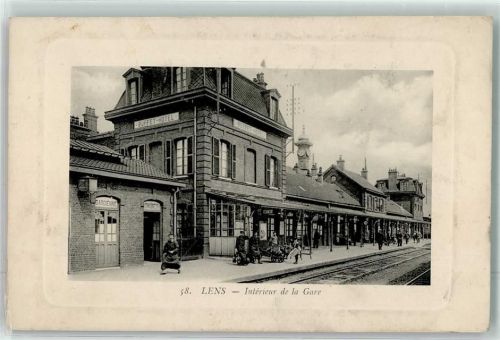 Lens 1915 Bahnhof Buffet-Hotel