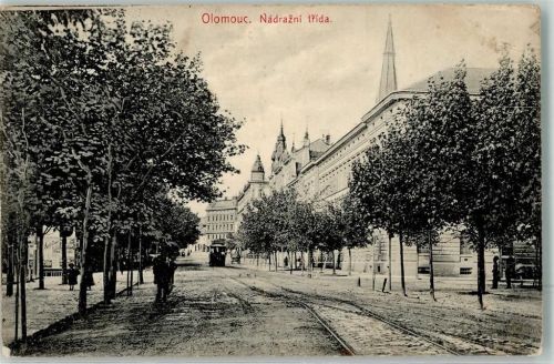 Olomouc Nadrazni Trida Straßenbahn