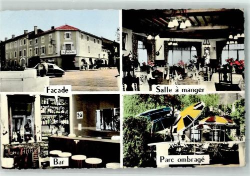 Montrond-les-Bains Gasthaus la Poularde Citroen DS