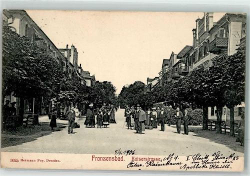 Frantiskovy Lazne 1906 Kaiserstraße