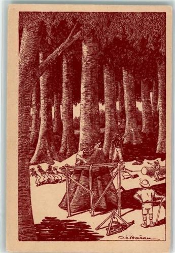 Nr. 5 En Afrique The Wood-Cutter Schwarzafrikaner