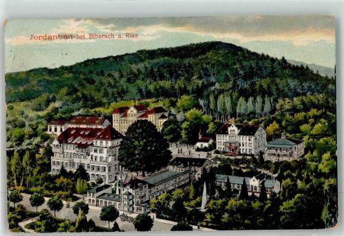 88400 W7950 Jordanbad 1916 - Kneippsche Wasser-Heilanstalt Feldpost