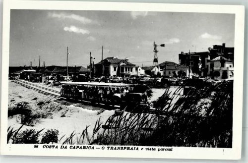 Lisboa Costa da Caparica o Transpraia Kleinbahn Oldtimer