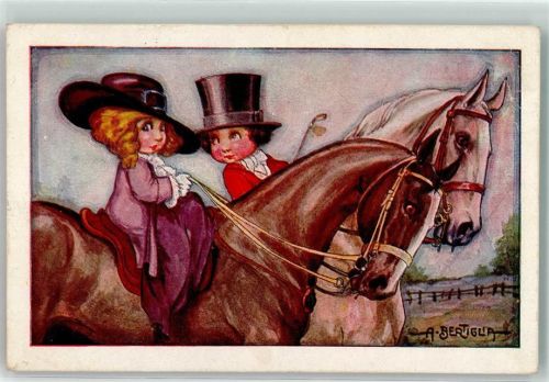 1921 KInder Pferde