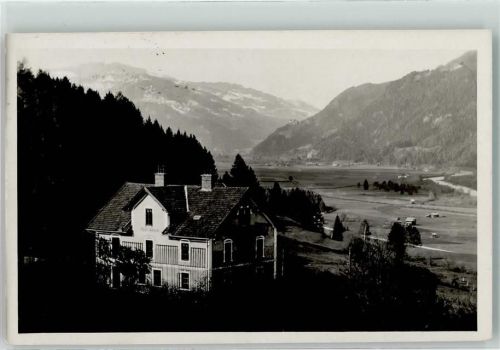 Teufenbach 1931 Pensionshaus Ort handschriftlich