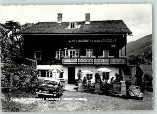 Hollbruck Alpengasthaus Zur schönen Aussicht VW Käfer