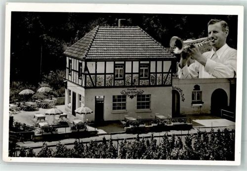 53474 W5483 Walporzheim - Gasthaus Winzerhaus Jupp Kriechel Trompeter