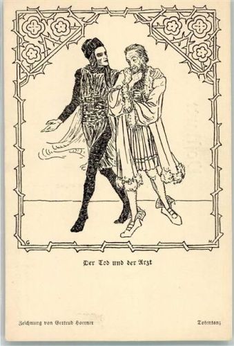 Deutsche Volksspiele und Märchenspiele Nr. 11 sign. Gertrud Hoerner aus dem Totentanz