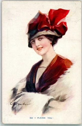 1917 Carlton Verlag Serie 677-2 Hutmode