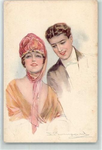 1921 Serie 509-1 Liebespaar