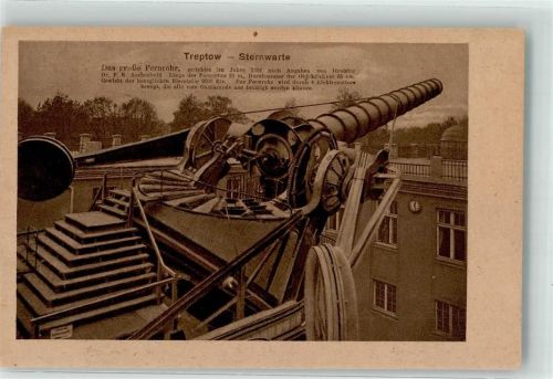 O1193 Treptow Sternwarte großes Fernrohr Astronomie