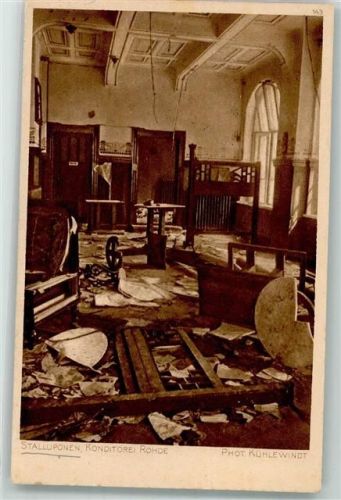Ebenrode 1917 Cafe Rohde Foto Kühlewindt WK I Stallupönen