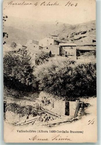 Valcebollere 1903