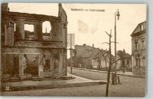 Brest 1916 Feldpost WK I Nr. 191 Foto AK Bug-Armee